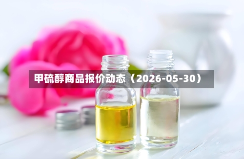 甲硫醇商品报价动态(2026-05-30)