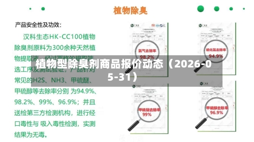 植物型除臭剂商品报价动态（2026-05-31）