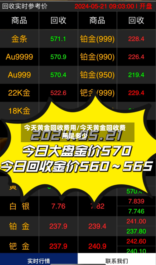 今天黄金回收费用/今天黄金回收费用是多少-第3张图片