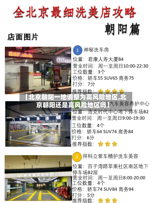 【北京朝阳一地调整为高风险地区,北京朝阳还是高风险地区吗】-第2张图片