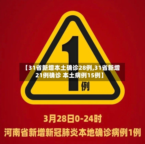 【31省新增本土确诊28例,31省新增21例确诊 本土病例15例】