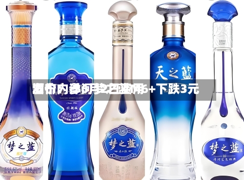 酒价内参6月2日费用发布：洋河梦之蓝M6+下跌3元